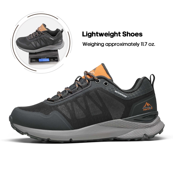 Women's Waterproof Hiking Shoes - DARK GREY - 3